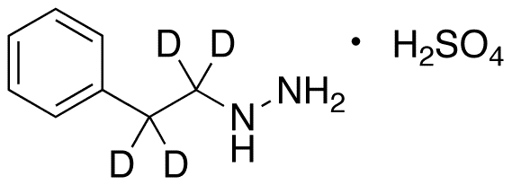 Phenelzine-d4 Sulfate - Chemical structure and product image