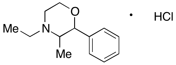 Phenmetetrazine Hydrochloride - Chemical structure and product image