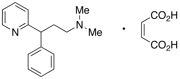 Pheniramine Maleate - Chemical structure and product image