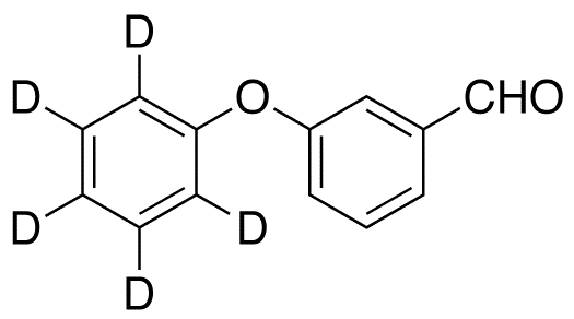 3-Phenoxybenzaldehyde-d5 - Chemical structure and product image