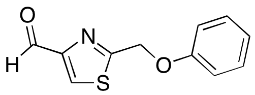 2-(Phenoxymethyl)thiazole-4-carbaldehyde - Chemical structure and product image