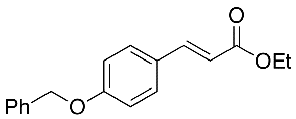 (2E)-3-[4-(Phenylmethoxy)phenyl]-2-propenoic Acid Ethyl Ester - Chemical structure and product image