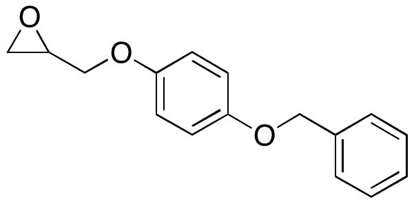 2-[[4-(Phenylmethoxy)phenoxy]methyl]-oxirane - Chemical structure and product image