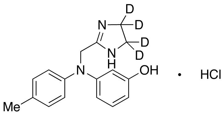 Phentolamine-d4 Hydrochloride - Chemical structure and product image