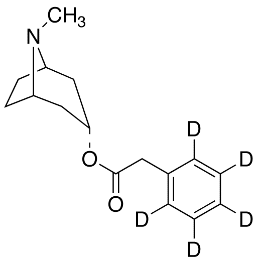 3alpha-Phenylacetoxy Tropane-d5 - Chemical structure and product image
