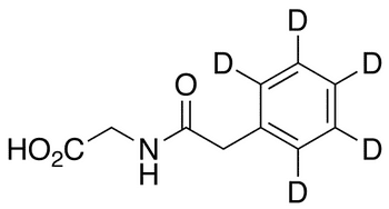 N-(Phenylacetyl-d5)glycine - Chemical structure and product image