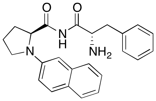 Phenylalanyl-proline-beta-naphthylamide - Chemical structure and product image