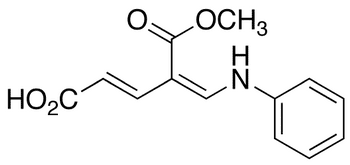 4-[(Phenylamino)methylene]-2-pentenedioic Acid 5-Methyl Ester - Chemical structure and product image