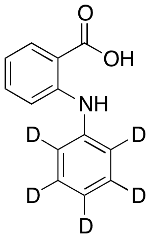 N-Phenylanthranilic Acid-d5 - Chemical structure and product image
