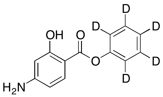 Phenyl-d5 4-Aminosalicylate - Chemical structure and product image