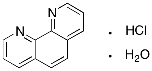 1,10-Phenanthroline Hydrochloride Monohydrate - Chemical structure and product image