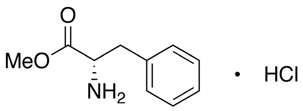 L-Phenylalanine Methyl Ester Hydrochloride - Chemical structure and product image