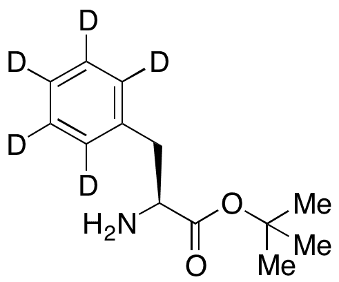 L-Phenylalanine tert-Butyl Ester-d5 - Chemical structure and product image