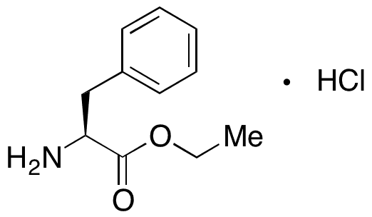 L-Phenylalanine Ethyl Ester Hydrochloride - Chemical structure and product image