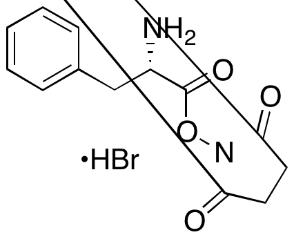 L-Phenylalanine NHS Ester Hydrobromide - Chemical structure and product image
