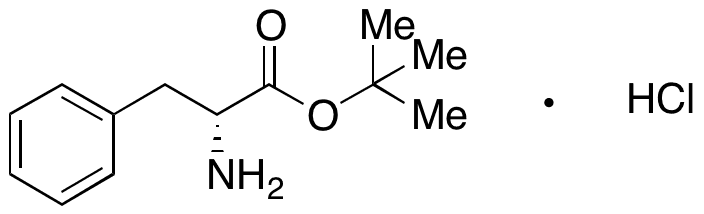 D-Phenylalanine tert-Butyl Ester Hydrochloride - Chemical structure and product image