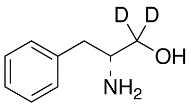 D-Phenylalaninol-d2 - Chemical structure and product image