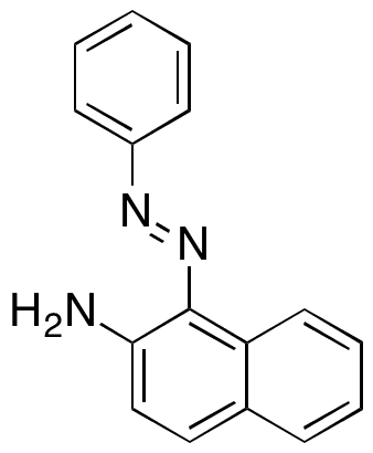 1-Phenylazo-2-naphthylamine - Chemical structure and product image