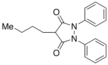 Phenylbutazone - Chemical structure and product image