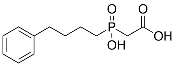 4-Phenybutyl 2-Carboxyethylphosphinic Acid (Fosinopril Impurity) - Chemical structure and product image
