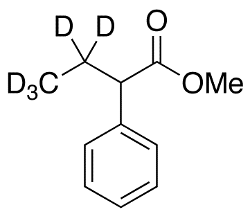2-Phenylbutyric Acid-d5 Methyl Ester - Chemical structure and product image