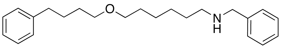 [6-(4-Phenylbutoxy)hexyl]benzylamine - Chemical structure and product image