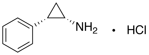 rac cis-2-Phenylcyclopropylamine Hydrochloride - Chemical structure and product image