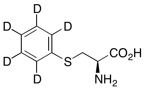 S-Phenyl-D5-L-cysteine - Chemical structure and product image