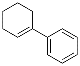 1-Phenyl-1-cyclohexene - Chemical structure and product image