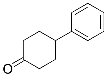 4-Phenylcyclohexanone - Chemical structure and product image