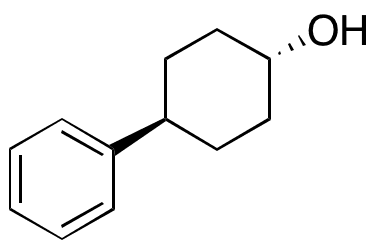 trans-4-Phenylcyclohexanol - Chemical structure and product image