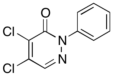 1-Phenyl-4,5-dichloro-6-pyridazone - Chemical structure and product image