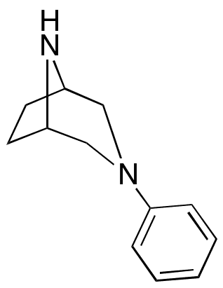 3-Phenyl-3,8-diazabicyclo[3.2.1]octane - Chemical structure and product image