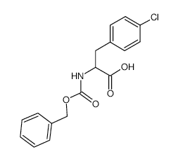 Z-DL-Phe(4-Cl)-OH - Chemical structure and product image