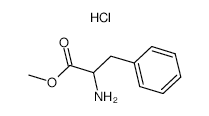 DL-phenylalanine methyl ester hydrochloride - Chemical structure and product image