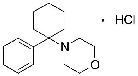 N-1-(1-Phenylcyclohexyl)-morpholine Hydrochloride - Chemical structure and product image