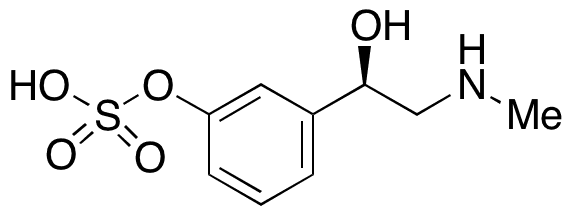 (R)-Phenylephrine 3-O-Sulfate - Chemical structure and product image