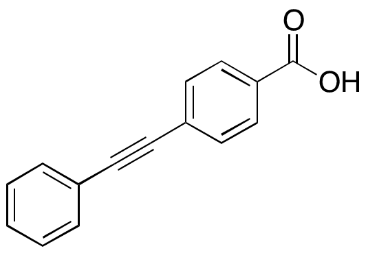 4-â€‹(Phenylethynyl)â€‹benzoic Acid - Chemical structure and product image