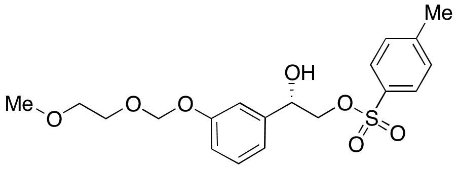 Phenylephrine 3-O-(2-Methoxyethoxymethyl) Ether Tosylate - Chemical structure and product image