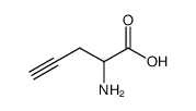 Dl-propargylglycine - Chemical structure and product image