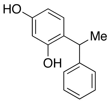 4-(1-Phenylethyl)-1,3-benzenediol - Chemical structure and product image