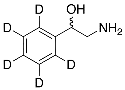 DL-Phenylethanolamine-d5 - Chemical structure and product image