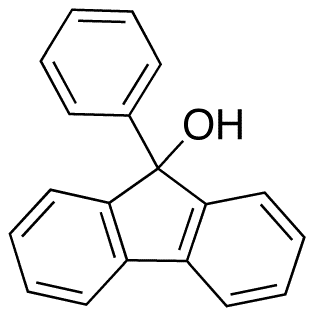 9-Phenyl-9-fluorenol - Chemical structure and product image