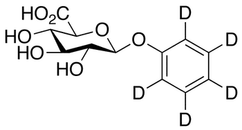 Phenyl-d5 beta-D-Glucuronide - Chemical structure and product image