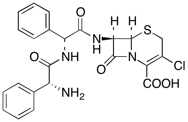 D-Phenylglycyl Cefaclor - Chemical structure and product image