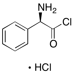 R)-(-)-2-Phenylglycine Chloride Hydrochloride - Chemical structure and product image