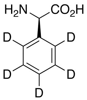 D-(-)-2-Phenylglycine-d5 - Chemical structure and product image