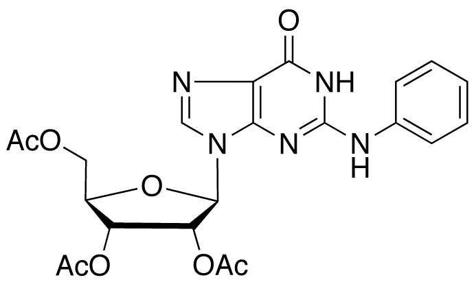 N-Phenyl Guanosine 2,3,5-Triacetate - Chemical structure and product image