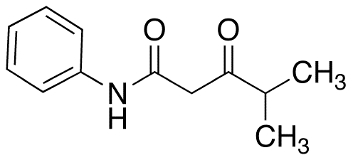 N-Phenyl Isobutyrylacetamide - Chemical structure and product image