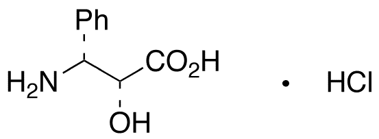 (alphaR,betaR)-beta-Phenyl Isoserine Hydrochloride - Chemical structure and product image